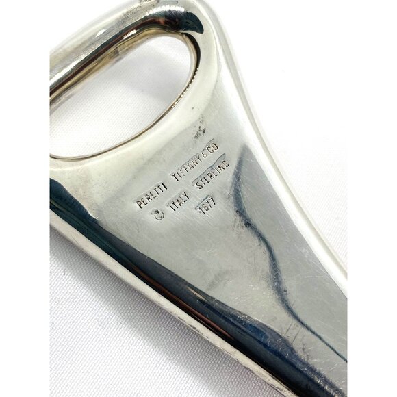 Tiffany & Co Elsa Peretti 1977 Sterling Silver Buckle and Belt main image 14